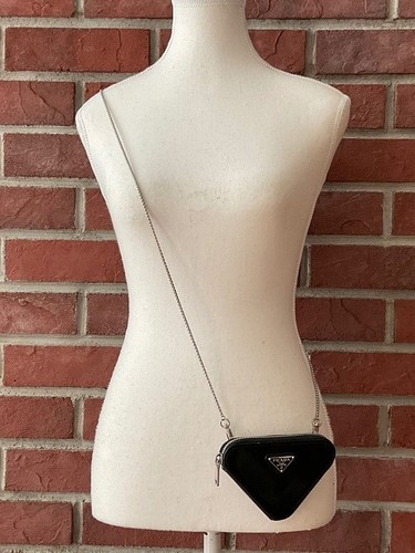 Borsa pochette prada triangolo - borsa,