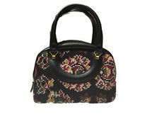 Borsa Bauletto Ricamato Vintage 