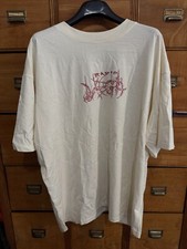 Rose Villain T-Shirt "Radio Vega" Cream Nuova Mai usata