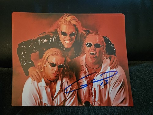 Gangrel autografato 8x10 coa - gangrel,