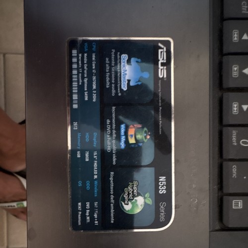 Asus n53s i7 - 15,6", i7-2670qm