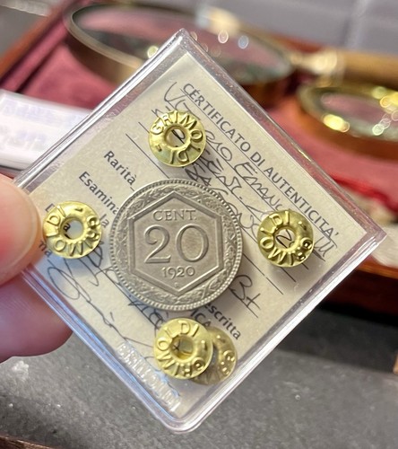 Centesimi 1920 esagono - 20,