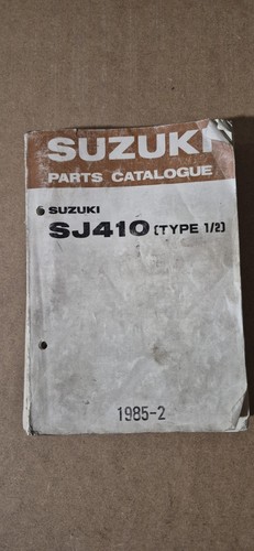 Manuale ricambi suzuki - suzuki, 410