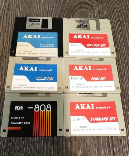 Akai mpc 2000 - 2000, v1.72