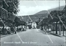 bu269 cartolina roccarainola piazza s.giovanni provincia di napoli campania