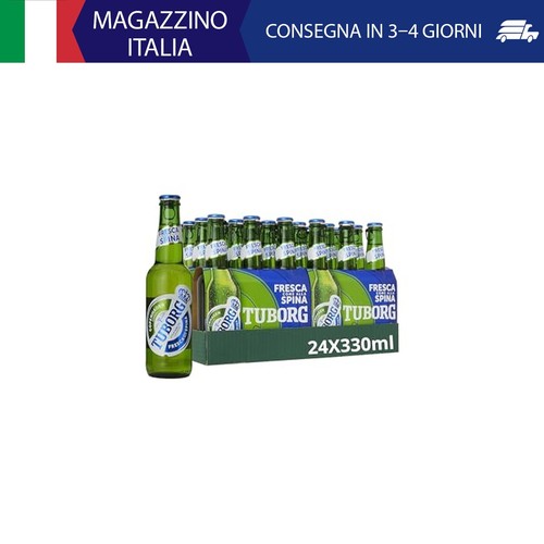 Tuborg cassa con bottiglie - 24,
