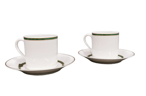 Christofle limoges ruban vert - christofle,