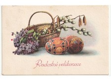 1941 cesto violette fiori di