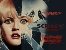 SCREAM 1996 quad poster stampa