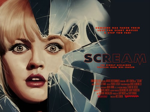 Scream 1996 quad poster - 1996,
