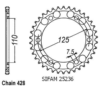 Couronne gilera 125 - couronne,