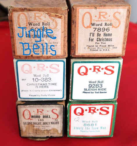 Qrs christams player piano - 6,