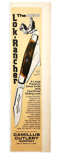 Coltello camillus 1976 posate - 1976,