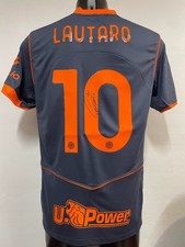 MAGLIA THIRD SERIE A "LAUTARO 10" AUTOGRAFATA FIRMA SINGOLA FC INTER 2025/2026