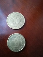 Austria 2002 : Moneta da 50 centesimi e 20 centesimi