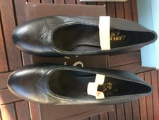 Scarpe da  ballo Nere TIP TAP donna fatte a mano. Numero 38.5