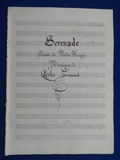 LOTTO 9 SPARTITI MANOSCRITTI