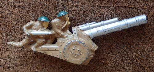 Ww1 cannone barklay con - cannone, due