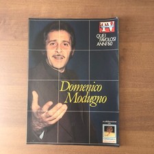 Inserto TV Radiocorriere 1993 - QUEI FAVOLOSI ANNI '60 - Domenico Modugno