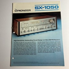 Pioneer SX-1050 Receiver