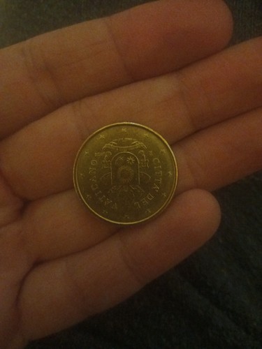 Moneta cent vaticano - moneta, 2024
