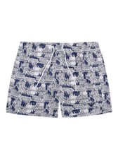 Costume Boxer con Stampa Emporio Armani