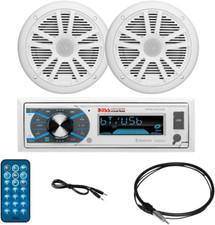 KIT SET MARINO per BOSS AUDIO SYSTEMS MCK632WB.6 Con Stereo Ricevitore MR632UAB 