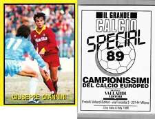 Giannini (Roma) Rara Edizione Italiana Calcio 1988! Nuovo! Grande Calcio n.89
