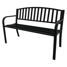 Panchina Da Esterni Nera In