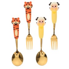  4 Pcs Set Di Posate Cucchiaio