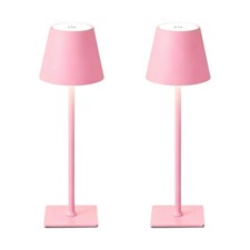 Pink Rechargeable Table Lamp