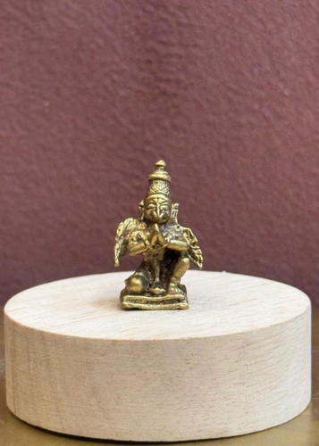Garuda brass idolo preghiera - |,