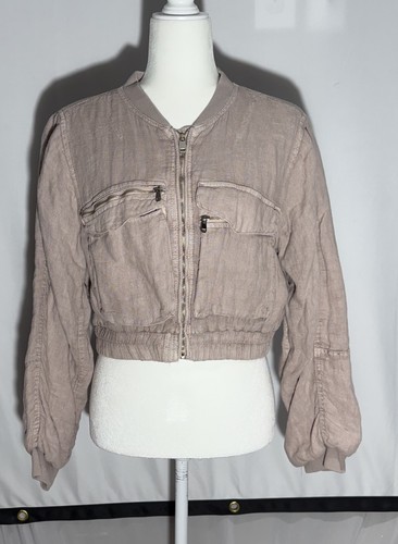 Giacca bomber zara lino - giacca, greta