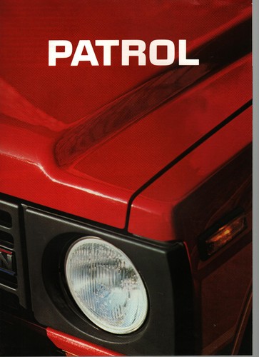 Brochure datsun nissan patrol - datsun,