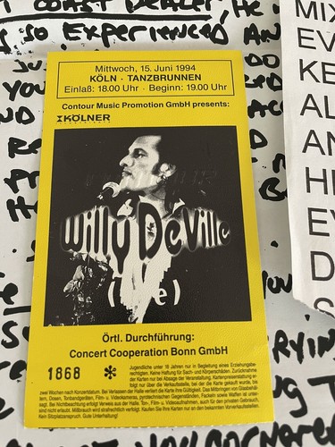 Willy ville ticket 1994 - willy,