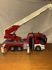 Bruder  ,Camion Pompieri Scania R Serie S Autopompa, Porte Apribili