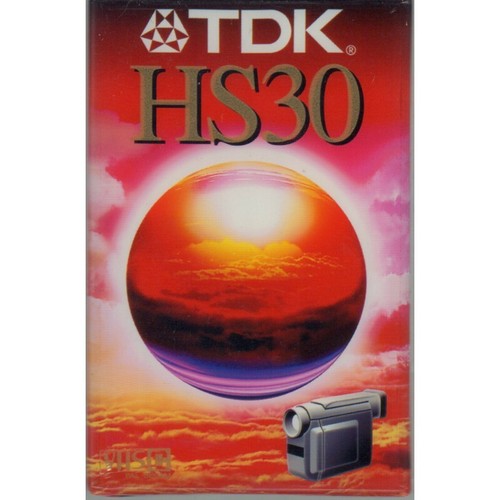 Tdk 30hsen vhs c - hs, ec-30hsen