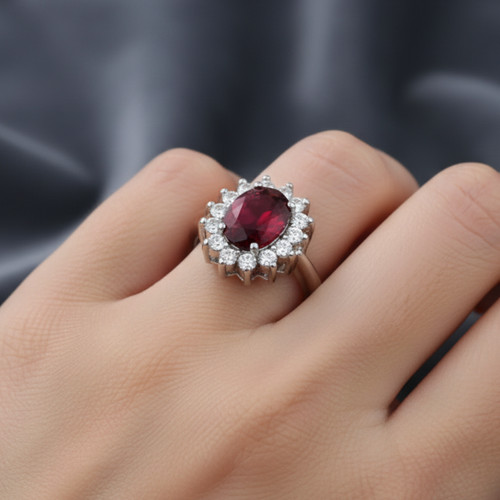 Anello kate argento 925 pietra - kate,