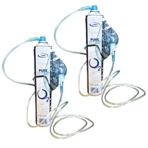Ecomed ossigeno inalatorio - ossigeno, 2x