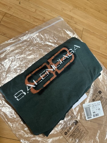 Shirt balenciaga logo cotone - t-shirt,