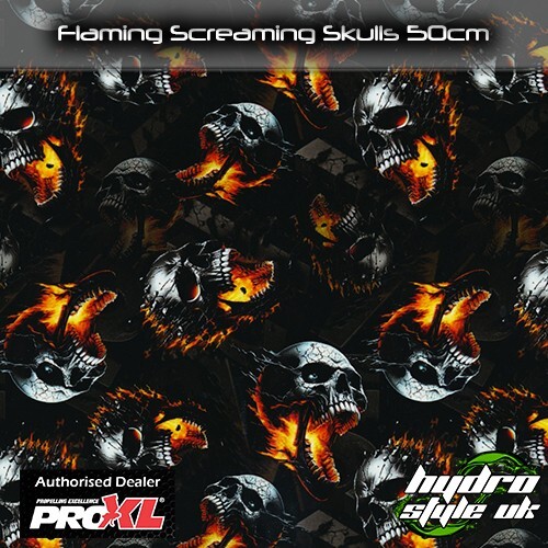 Pellicola idrografica flaming - idrografica,