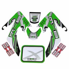 Set Di Adesivi X Verde Top Pit Bike Dirt Bike HMPARTS