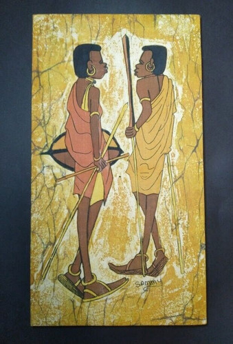 Arte cacciatori africani - arte,