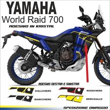 ADESIVI LATERALI YAMAHA TENERE 700 World Raid 2022-23 in KRISTAL