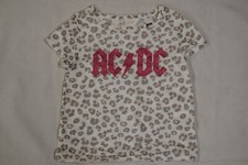 T-SHIRT AC/DC GLITTER ROSA