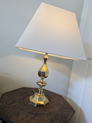 Lampada tavolo alta pesante - tavolo,