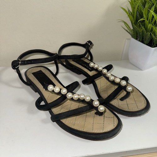 Chanel sandali scamosciati - sandali,