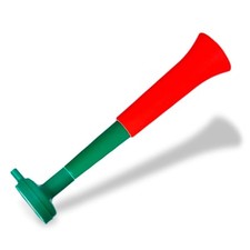 FUN FAN LINE Confezione da 3 Trombe Vuvuzela - Design Leggero - Suono  BC