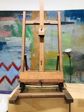 Cavalletto In Legno Da Tavola, Aggiustabile, Massima Comodità. Ottimo Stato