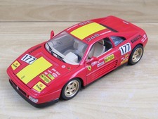 modellino di automobile BURAGO FERRARI 348 TB in scala 1/18 1989 auto vintage